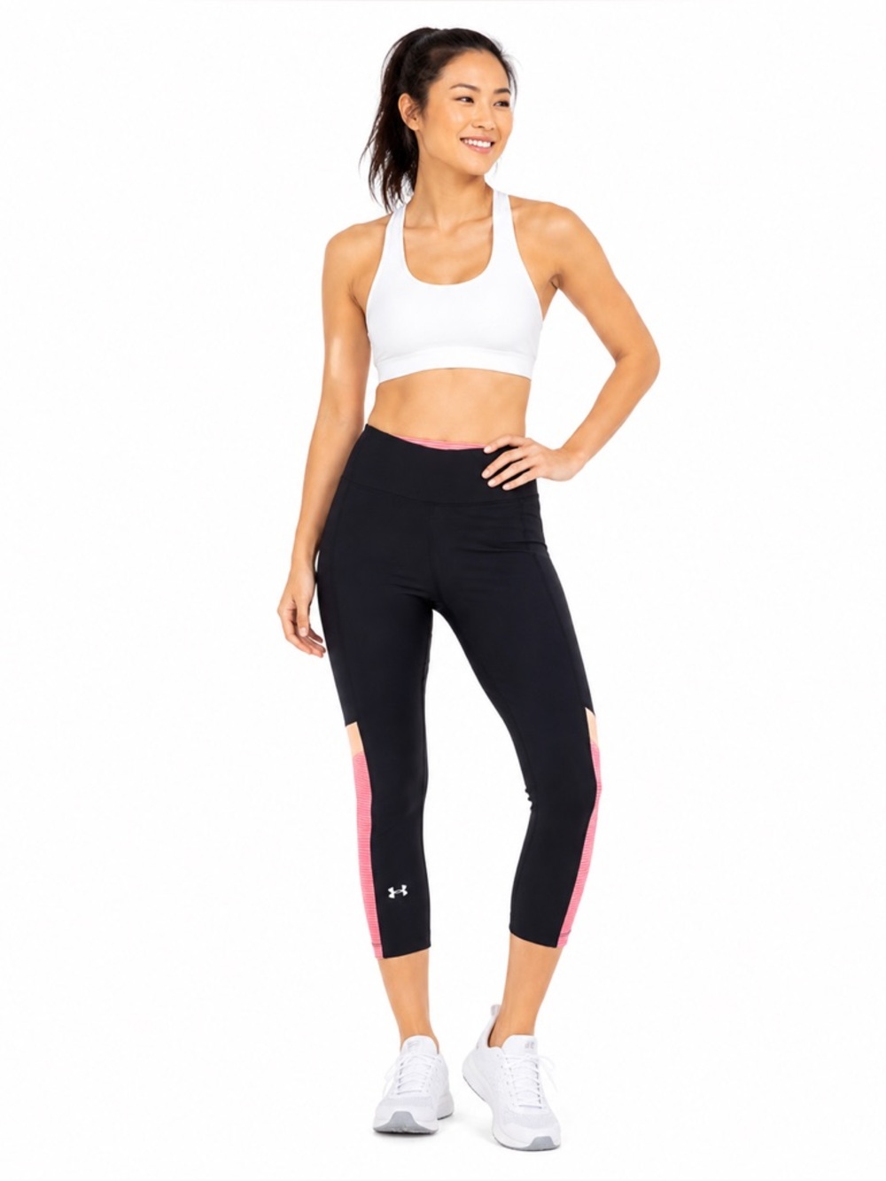 Under Armour Black Heat Gear Compression Leggings